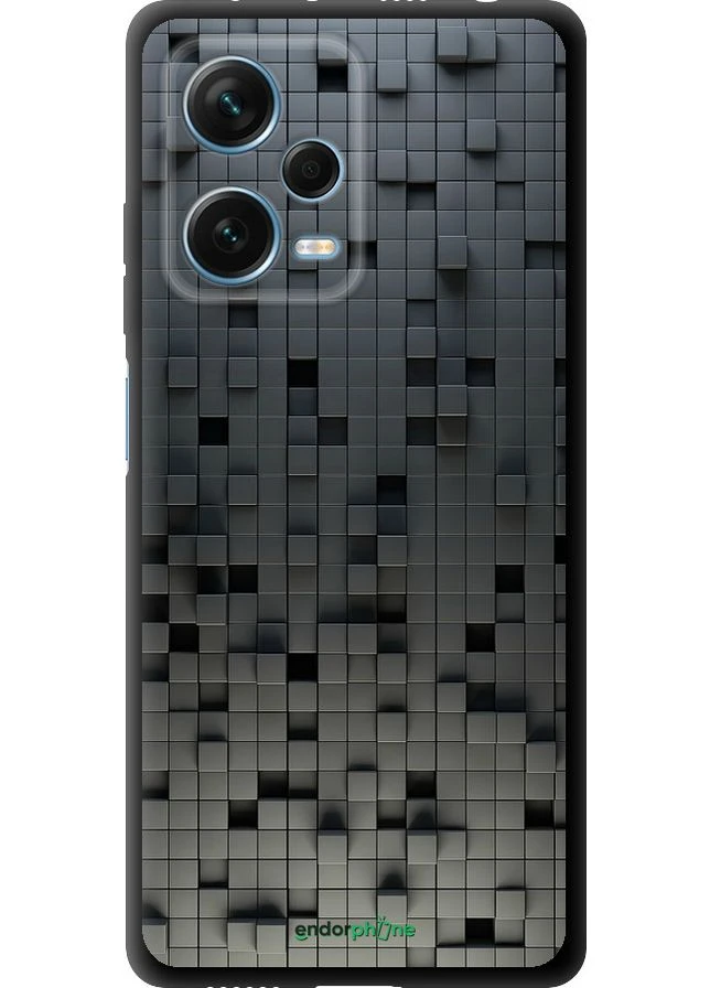 Чехол на Xiaomi Redmi Note 12 Pro+ 5G Кубики "1061b-3612-70447" Endorphone (366374903)