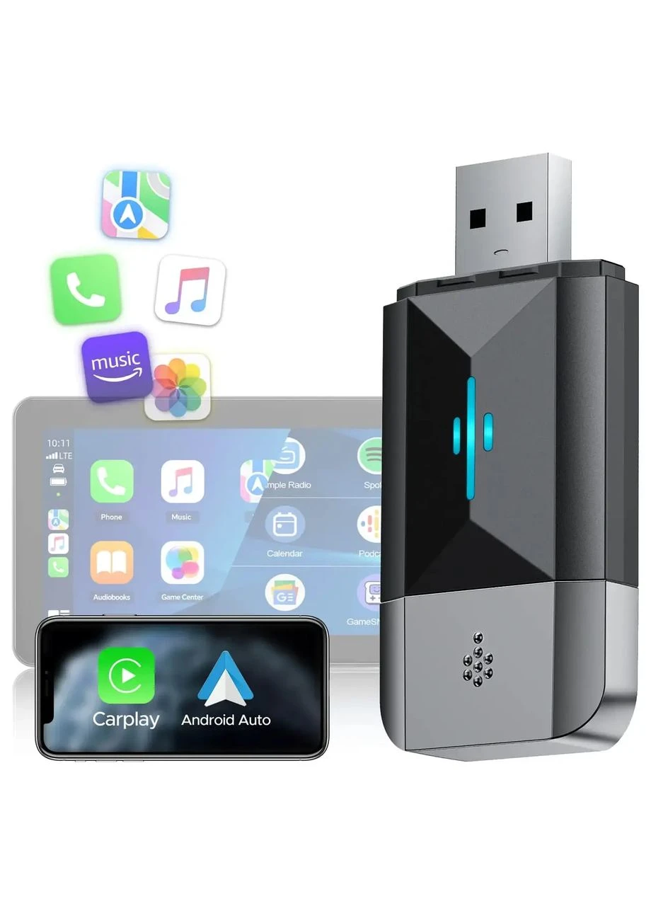Бездротовий адаптер Carplay RC22 2 в 1, Amazon, Німеччина No Brand (400406998)