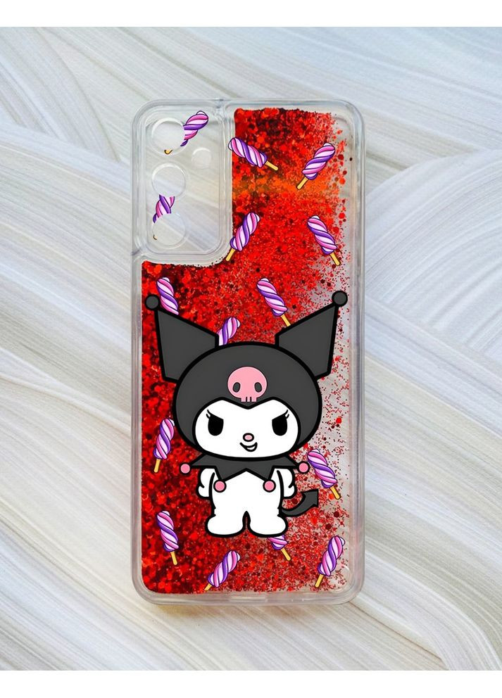 Чехол с плавающими блестками на Samsung Galaxy A05s (A057) Куроми (принт 390) Creative (360691455)