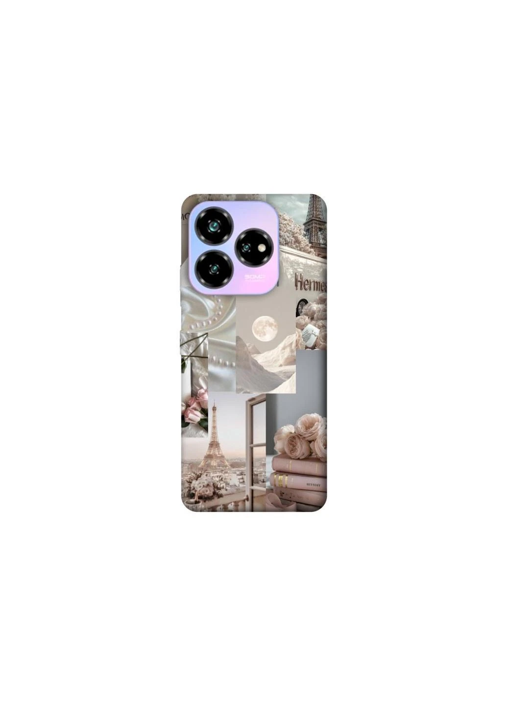Чохол на ZTE Nubia V60 Fashion collage ver.6 Frontalka (382281850)
