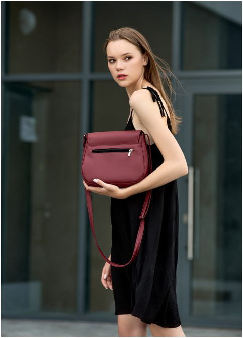 Сумка Кроссбоди Rose BZN бордо (R-94000005-VS) Sambag (302450279)