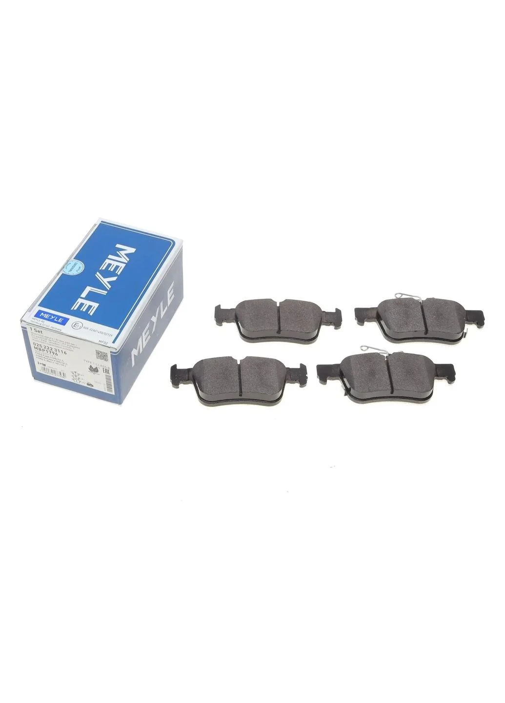 Колодки тормозные (задние) Ford Focus 18-/Fusion 12-(ATE) 025 222 3116 RU63 No Brand (354765282)