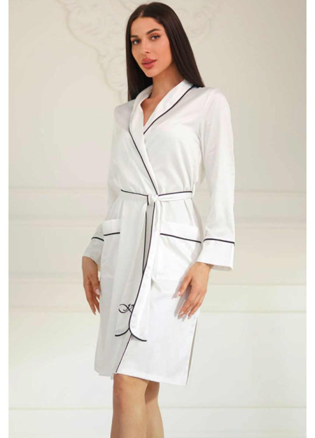 2186 BRUSSELS Женский халат средней длины Komilfo (366817215)