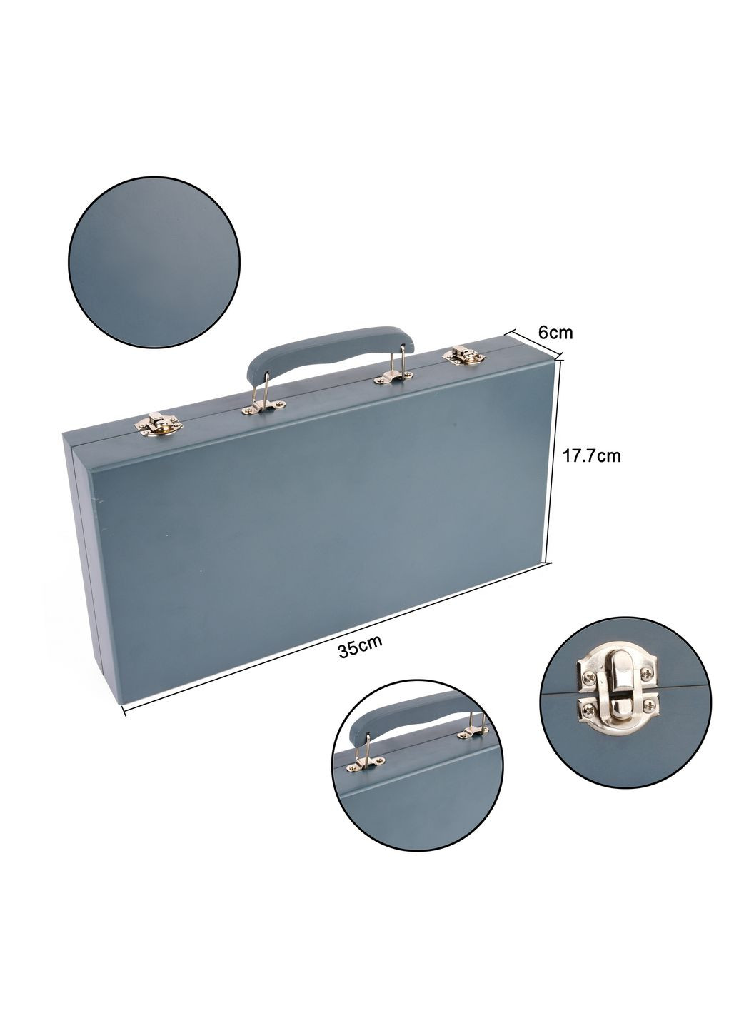 Подарочный художественный набор для рисунка и эскизов в деревянной коробке ( 60 предметов) Yover (322504110)