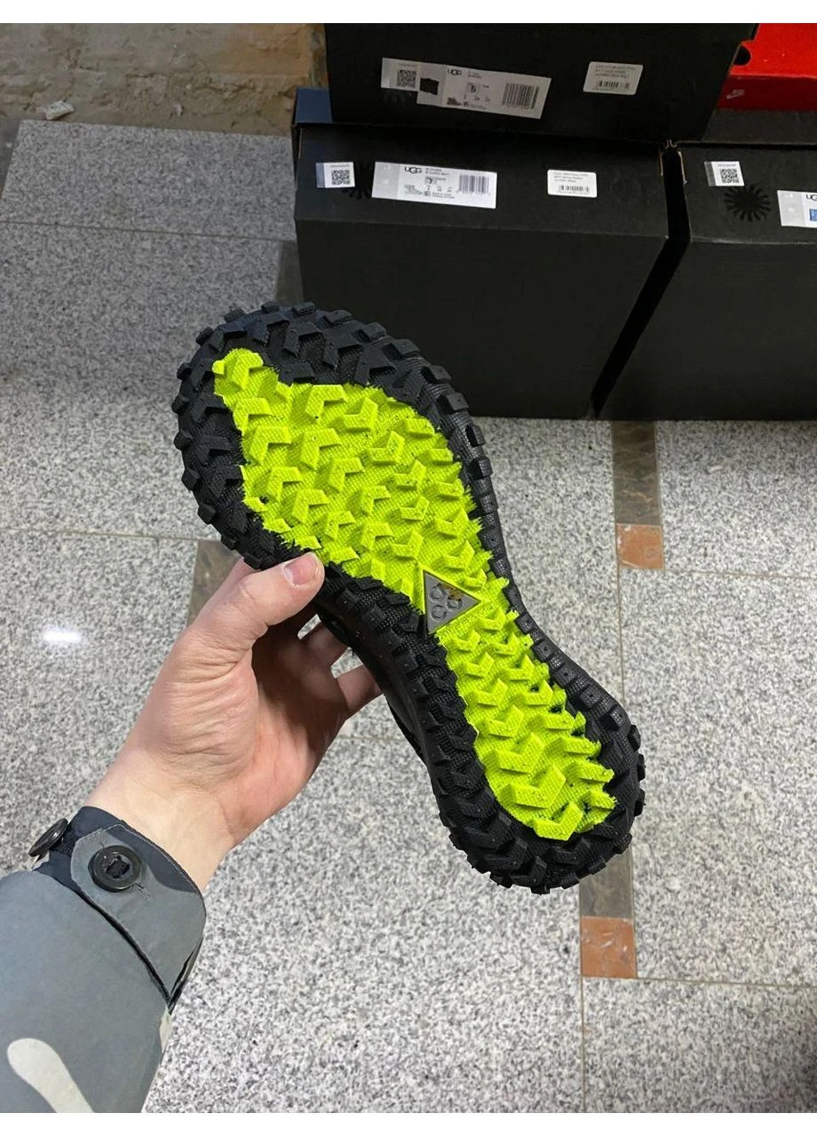 Чорні літні кросівки nike acg mounth low all black найк асж маунс флай No Brand