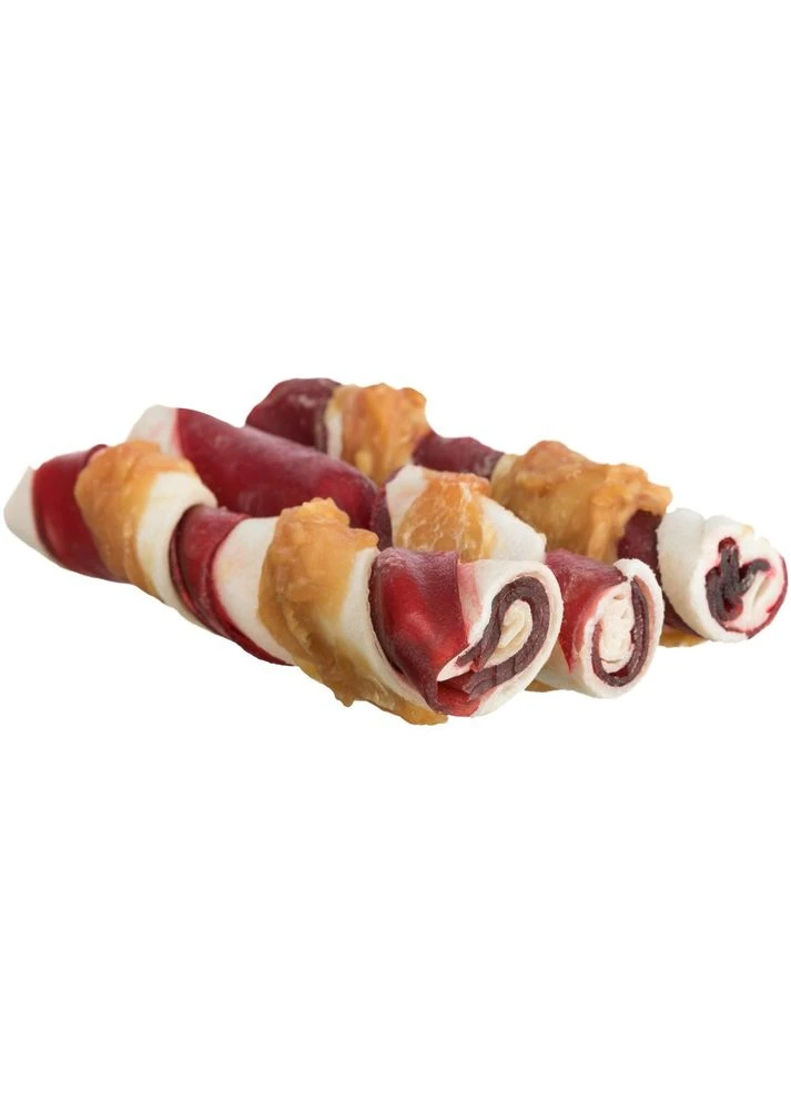 Лакомства для собак Denta Fun Палочки для чистки зубов с курицей 12 см 105 г 3 шт Trixie (399750711)