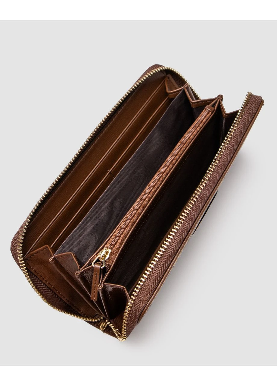 Гаманець Ophidia GG Zip Around Wallet Brown No Brand (402817140)
