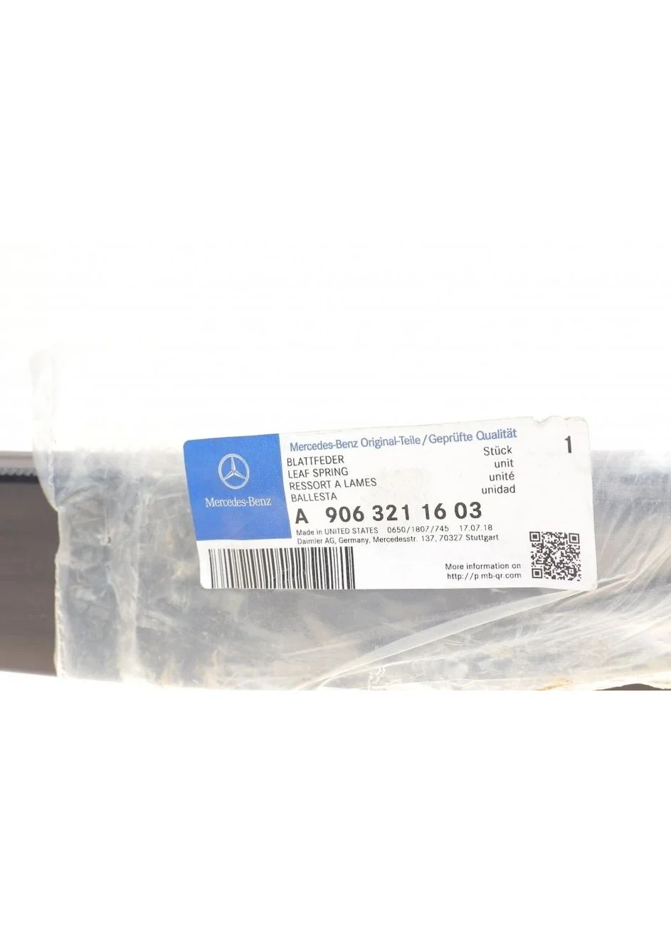 Рессора передняя MB Sprinter/VW Crafter 06- (5T) (пластик) (30mm) MERCEDES 9063211603 (opt-om) Mercedes-Benz (400195138)