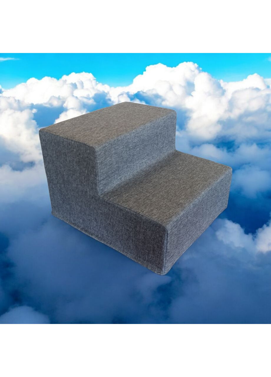 Драбина для цуценят і кошенят 36×27×40см М'які сходи для собак на диван і ліжко/М'яка драбинка для собак на диван і ложко No Brand (339786122)