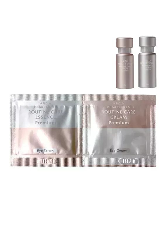 Beauty Eyes Routine Care Kit набор сыворотка и крем для интенсивного ухода кожи вокруг глаз, 2 шт AXXZIA (370143412)