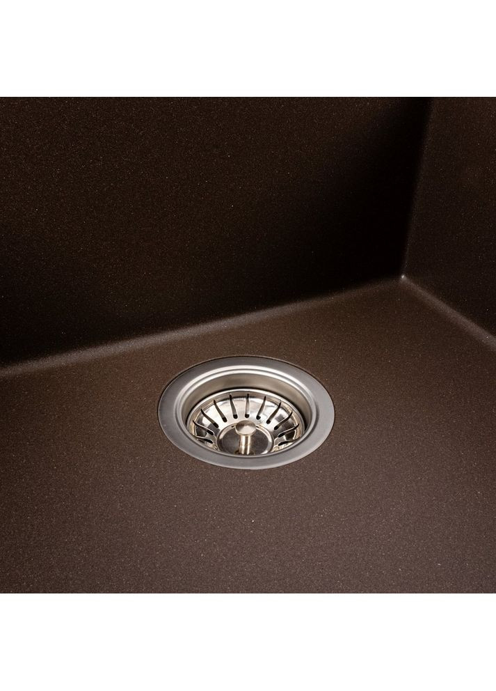 Гранитная мойка GALAX 5050 матовая тёмная скала Valeso (358500903)