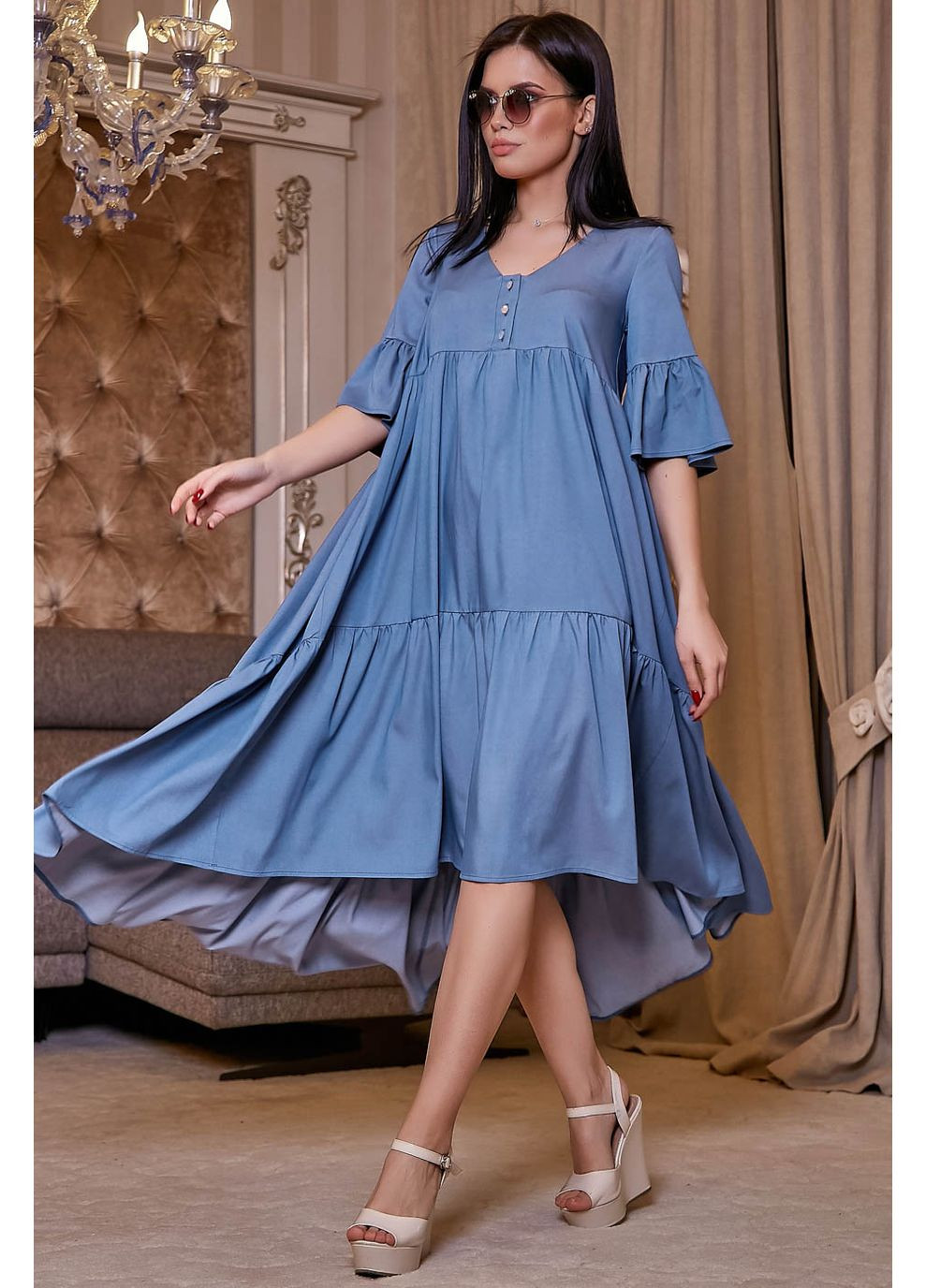 Голубое платье 1160.3455 Seventeen