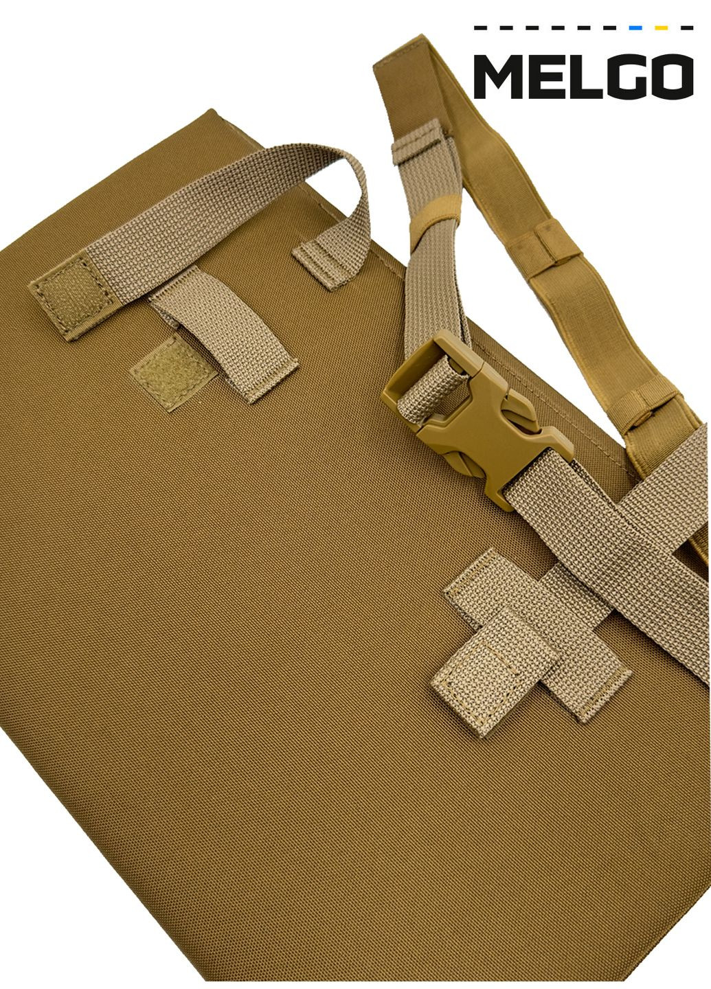 Каремат п'ятиточка розкладний 36 см * 97 см * 15 мм на чотири секції Melgo (305069564)