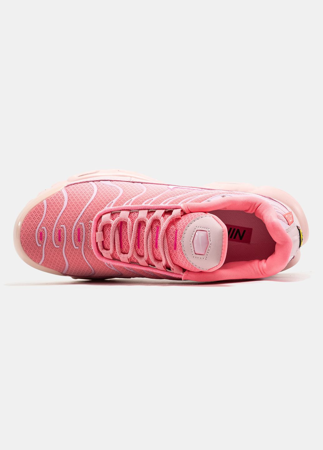 Кроссовки женские Nike Air Max TN Neon Pink Black | Найк Аир Макс ТН розовые No Brand розовые демисезоны (335012320)