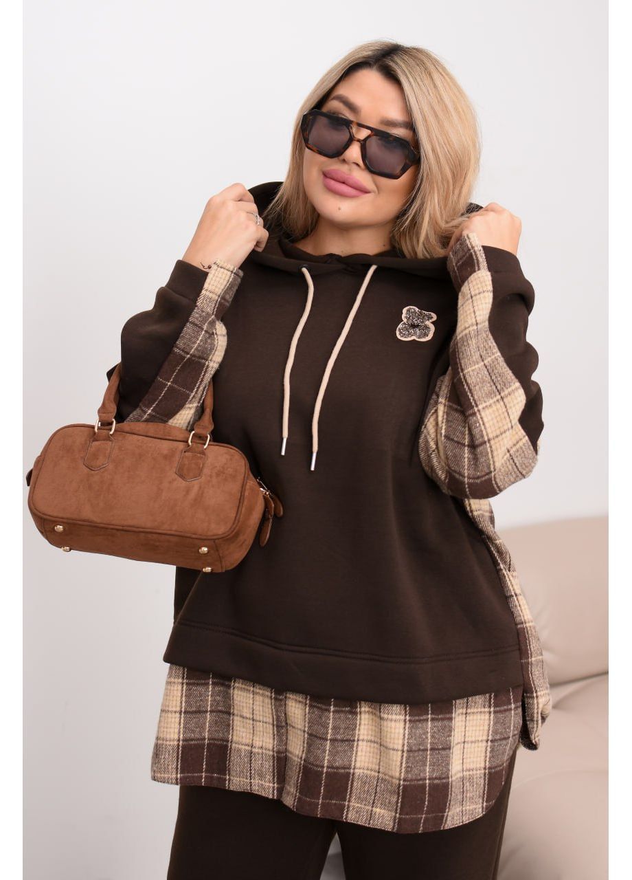 Комбинированный теплый костюм из тринитки и байки — ЗАМЕРЫ В ОПИСАНИИ! DK/DL Мода без кордонів (369327040)