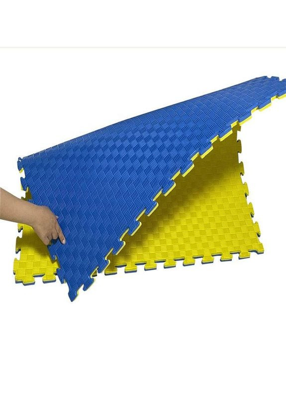 Мат- татами ласточкин хвост EVA 1000х1000х20 мм Мат-пазл WCG (346535211)