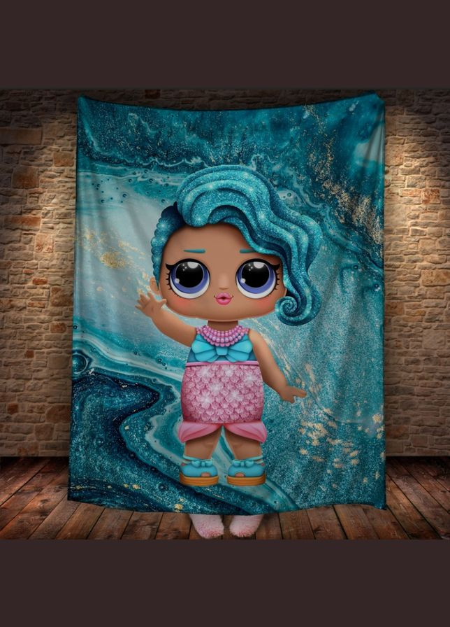 Плед с 3D-принтом - Кукла ЛОЛ Перша Креативна мануфактура PERFECTUS Плед (301868985)