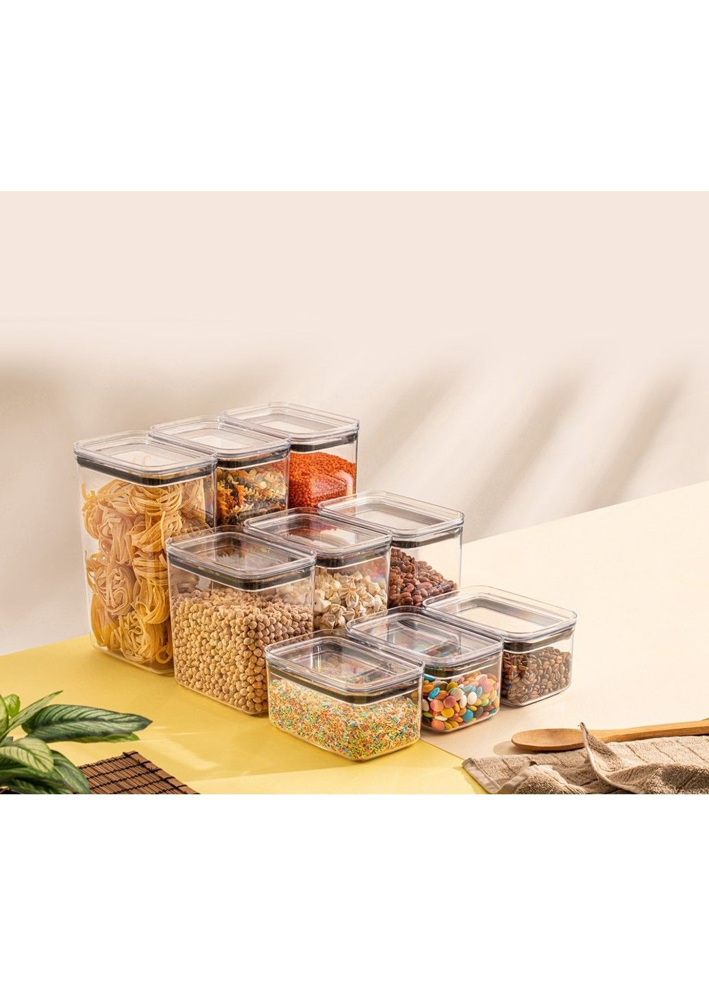 Контейнер пл. 00717 Trnsp./высокий.шркй.3.1л (00717) IDEA HOME (365277064)