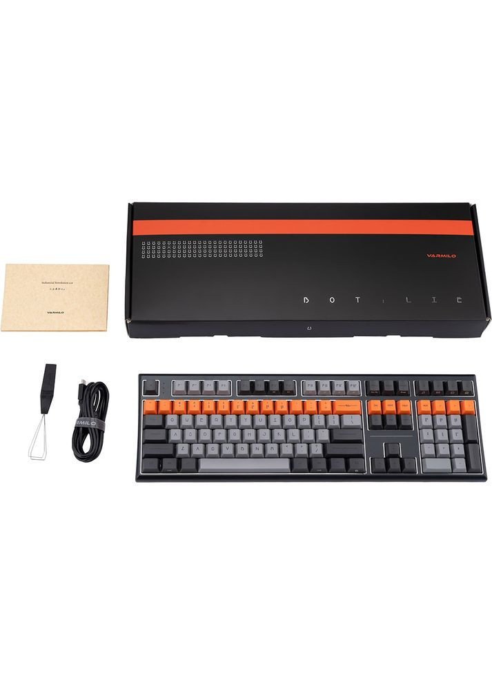 Клавиатура Lure VBM108 Top: Lie 108Key EC V2 Sakura EN/UKR White Led Black (A01A003A9A4A01A005) Varmilo (322935926)