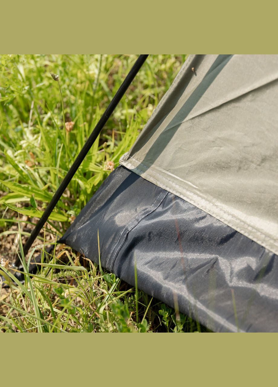 Палатка двухместная 200×150×120 (см) кемпинговая туристическая для рыбалки LU-025GR LUGI (353503878)