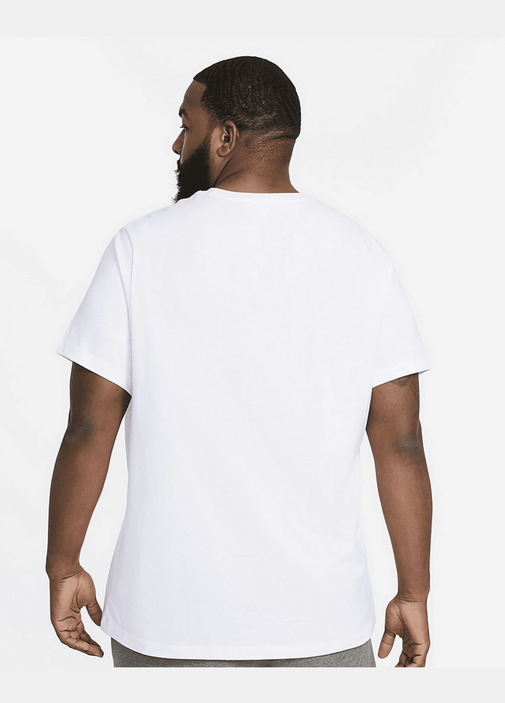 Біла футболка чоловіча tee icon futura ar5004-101 біла Nike