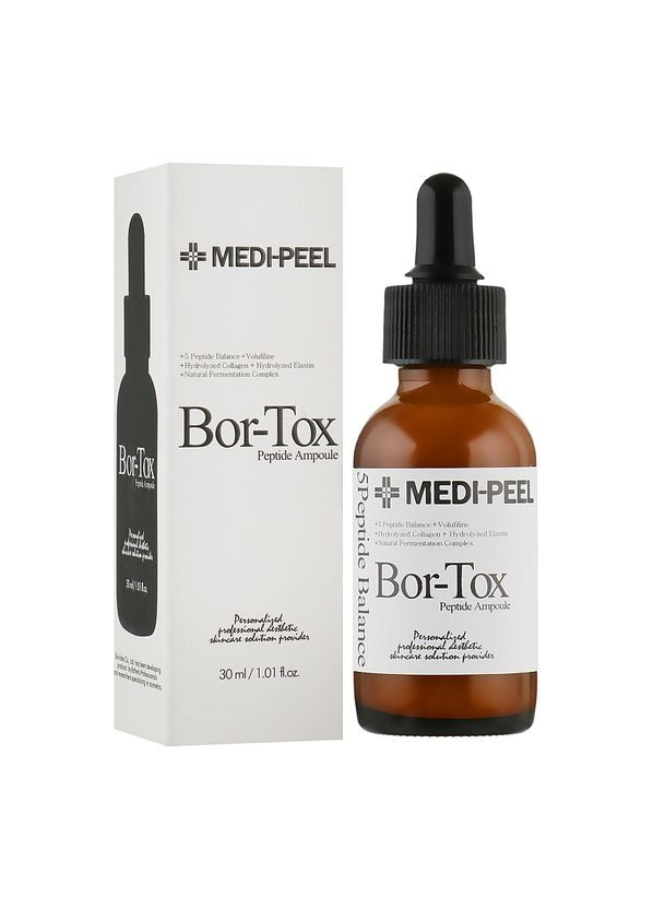 Сироватка проти зморшок Medi Peel Bor-Tox Peptide Ampoule з пептидами, 30 мл Medi-Peel (292632465)