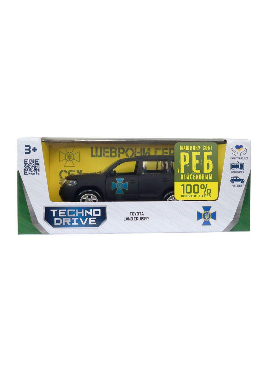 Автомодель Шевроны Героев Toyota Land Cruiser ЦСО Альфа () TechnoDrive KM6010SA (333930486)