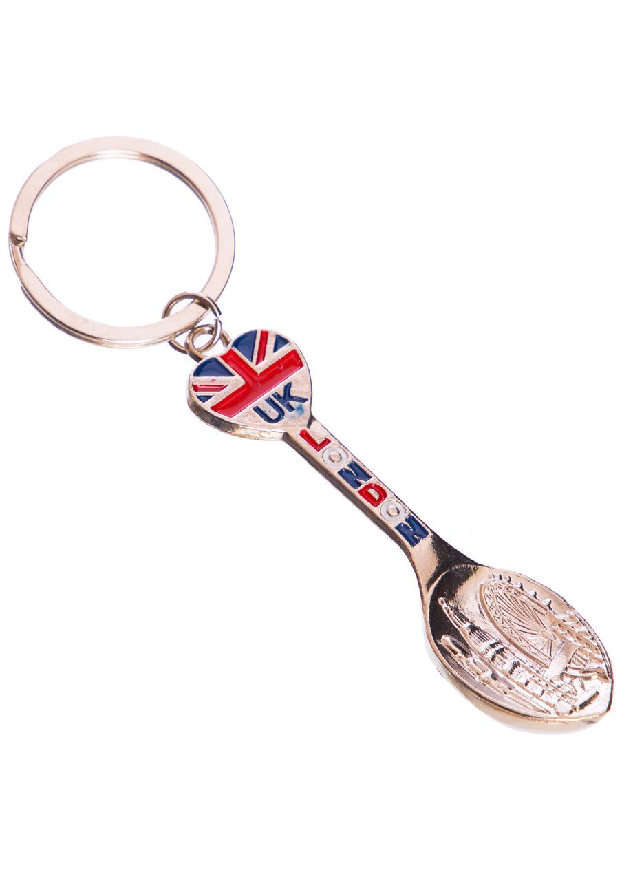 Брелок SP- Ложка LONDON FB-0756 (метал хром) (FB-0756) SP-Sport (361434496)