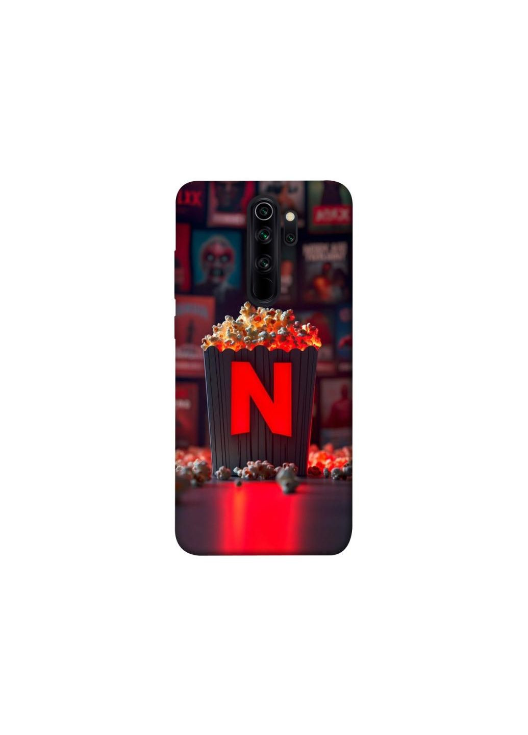 Чехол на Xiaomi Redmi Note 8 Pro Netflix and popcorn Frontalka (354208174)
