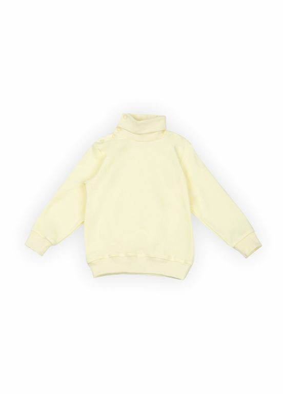 Желтый демисезонный детский свитер для девочки sv-23-2 Габби