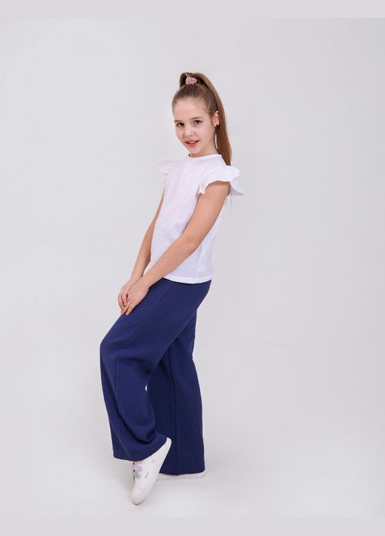 Білий комплект (майка + штани) білий Smil