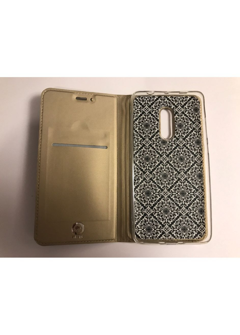 Чохол книга на Xiaomi Redmi Note 4 / Note 4X Золотий Kiwi (359493176)