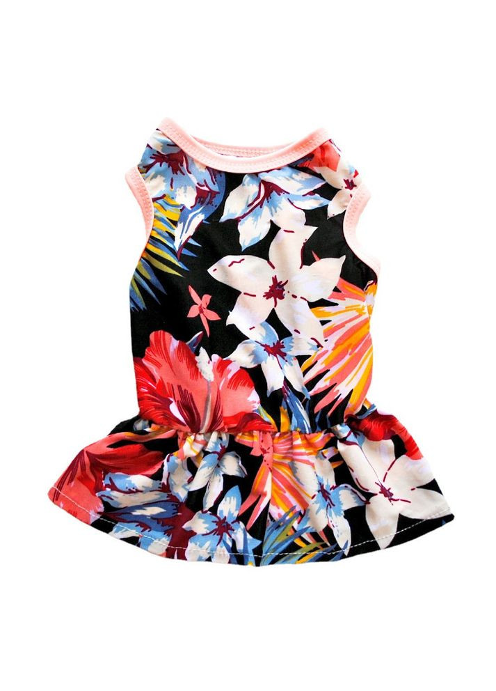 Летнее платье для собак Pet Style "Цветок 2" XS No Brand - (323236674)