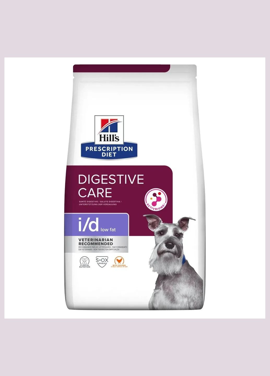 Сухий корм для собак Prescription Diet Canine I/D Digestive Care Low Fat 12 кг (606430) Hill's (338255903)