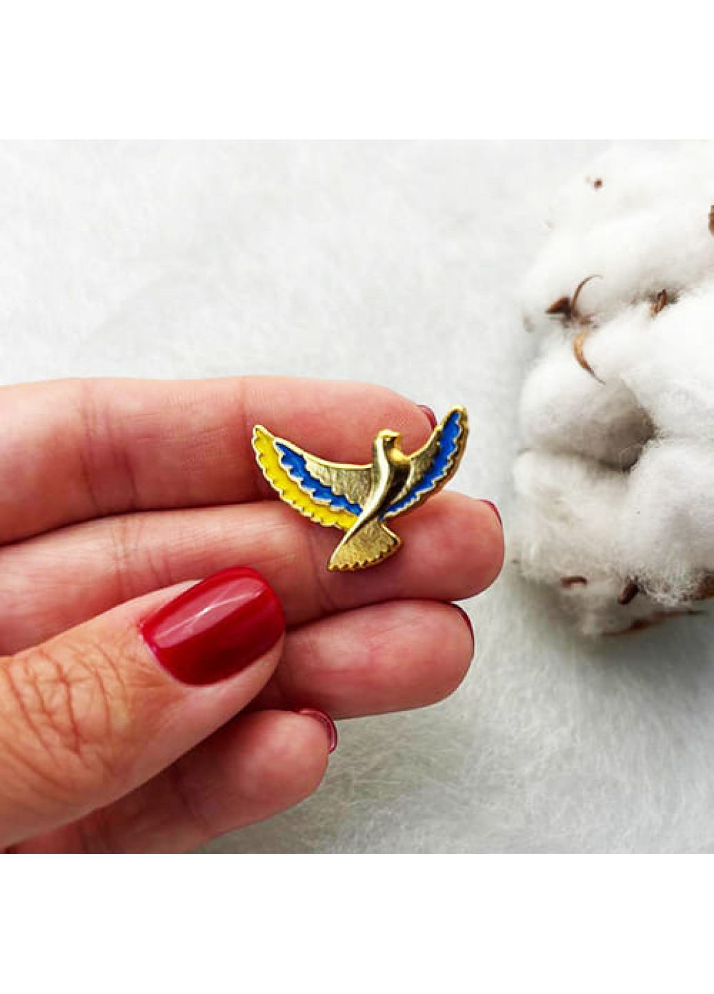 Значок Голуб крила (6098) Dobroznak (365246828)