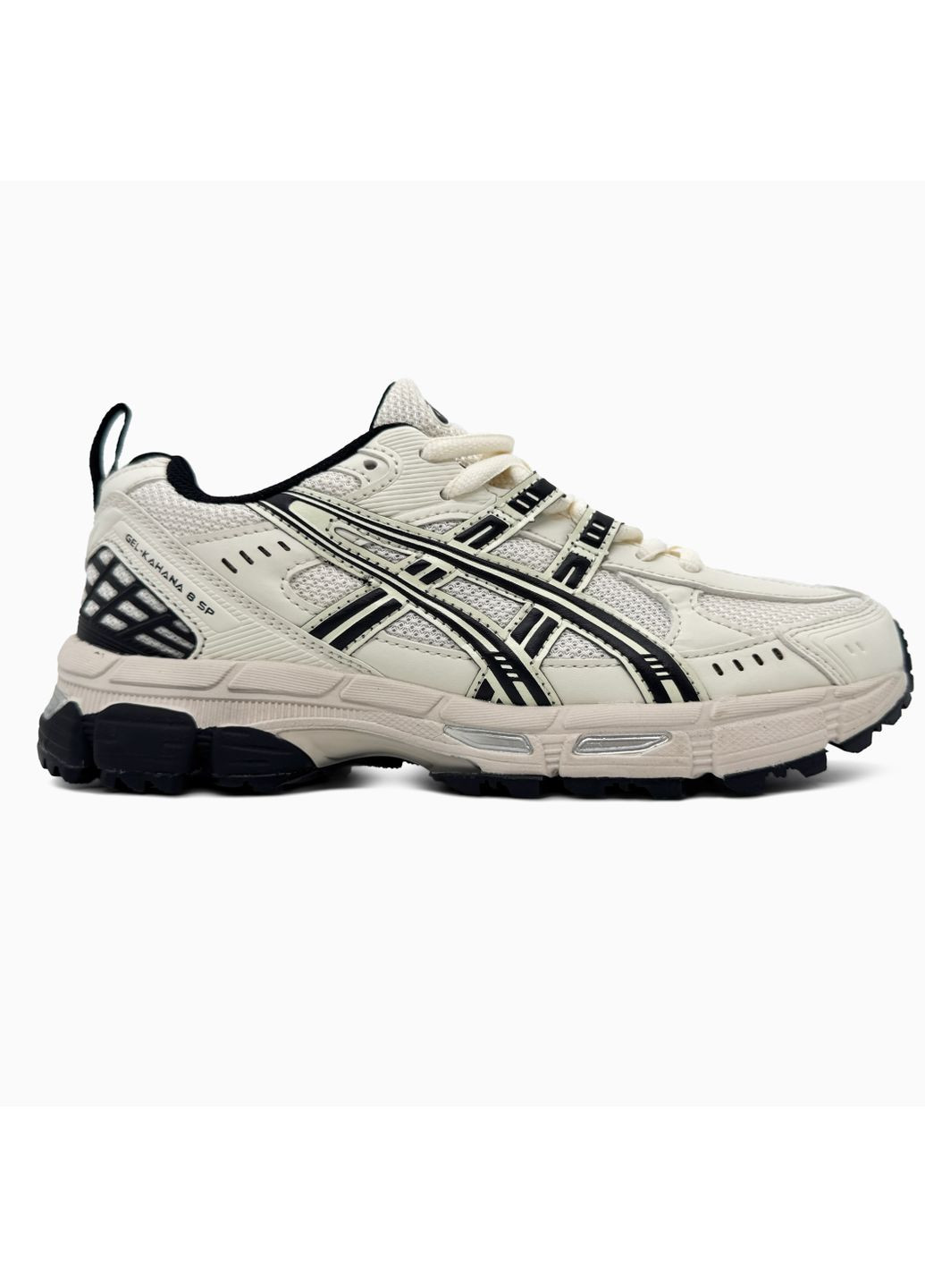 Кроссовки женские и мужские Asics Gel Kahana 8 SP Beige Black | Асикс Гель Кахана 8 бежевые No Brand бежевые демисезоны (370709440)