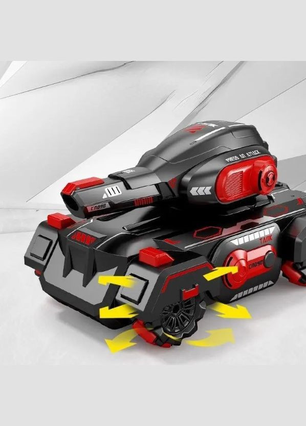 Танк вездеход на радиоуправлении СП-098 стреляет орбизами пульт браслет No Brand (342369244)