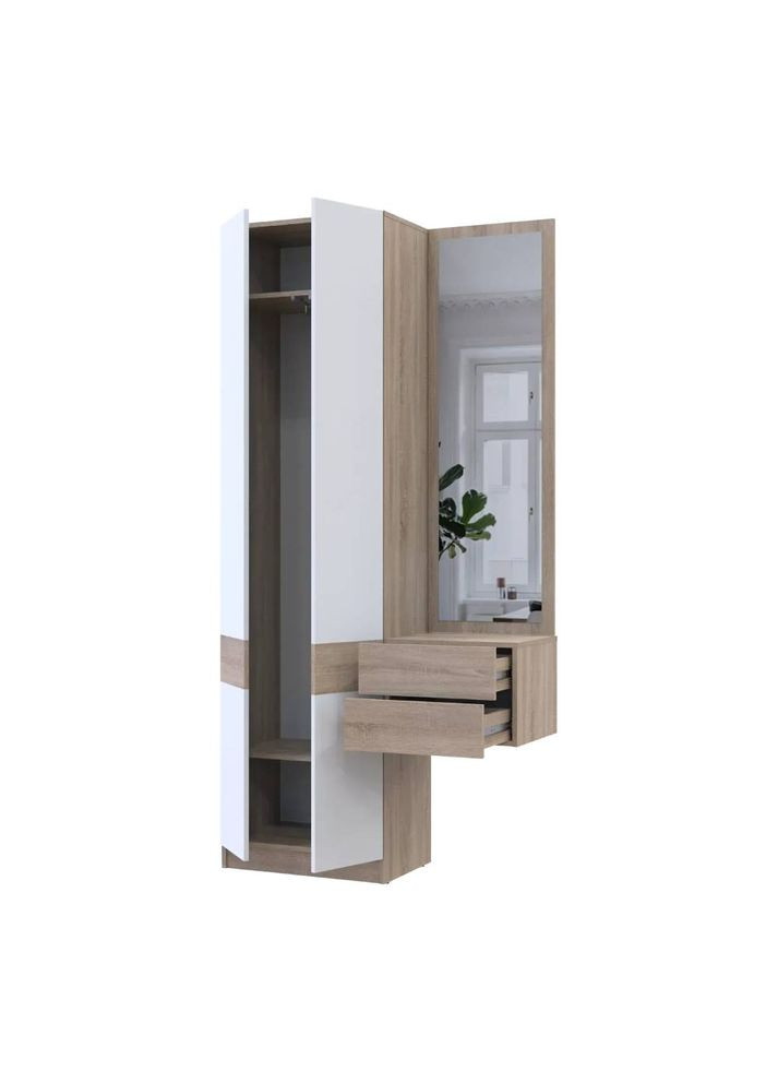 Передпокій Сола (модульний комплект - 2 елементи) 105х40х215 (DRS-011747) Doros (366087016)