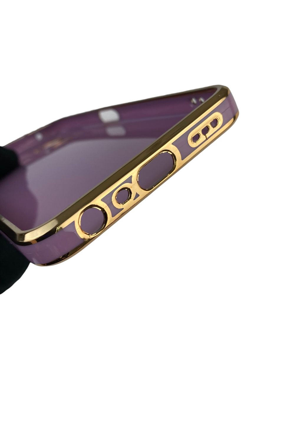 Чехол для A36 с кольцом-подставкой с золотой окантовкой на оппо а36 черничный gs1 Oppo (366234715)