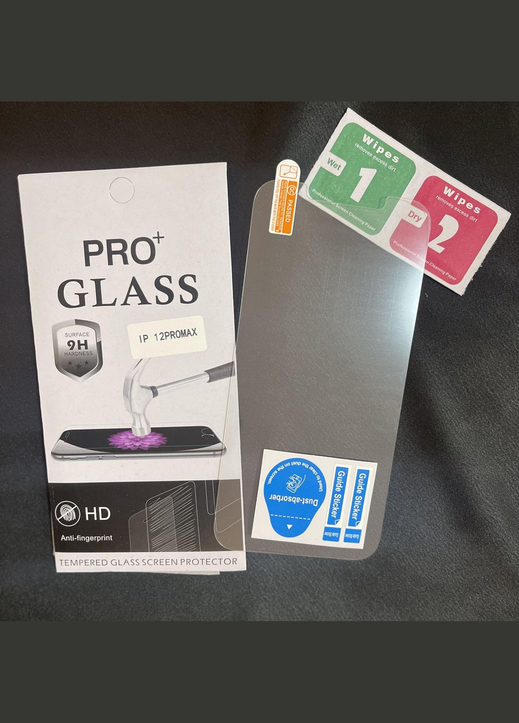 Защитное стекло Pro для прочностью 9Н Glass iphone 12 pro max (292323622)