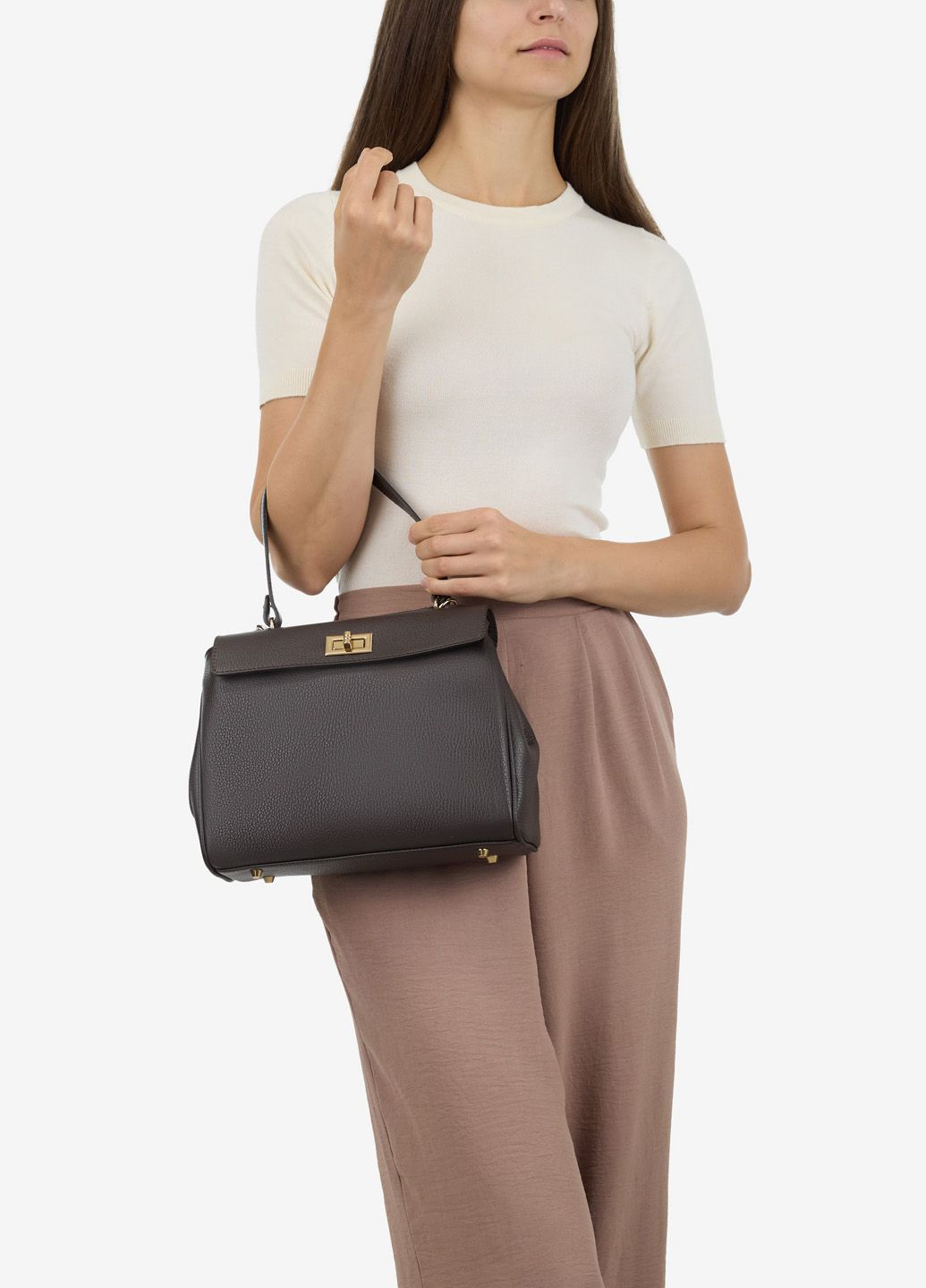 Сумка жіноча шкіряна крос-боді середня Сrossbody Regina Notte (366289387)