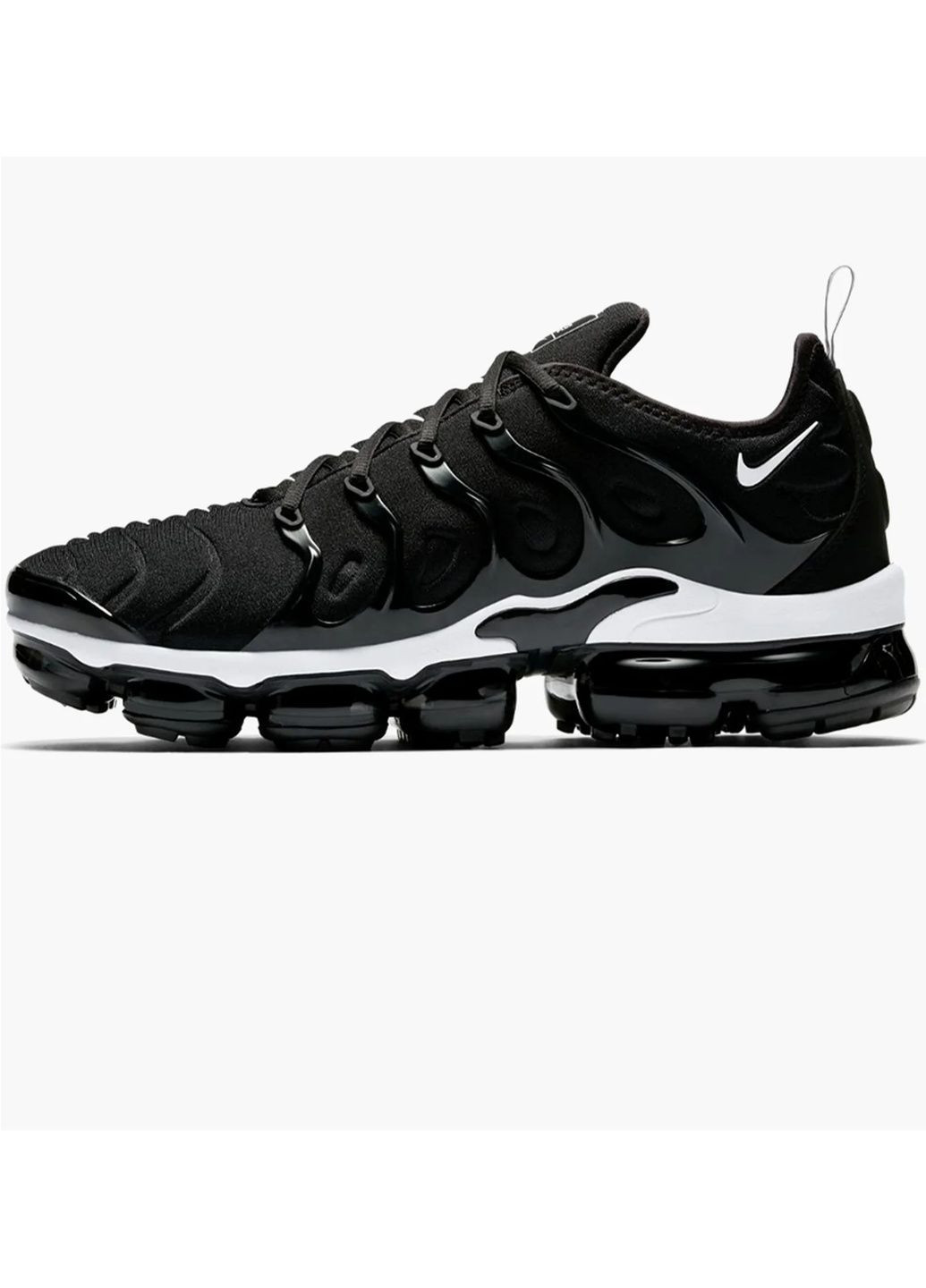 Черные кроссовки мужские air vapormax plus black 924453-011 Nike