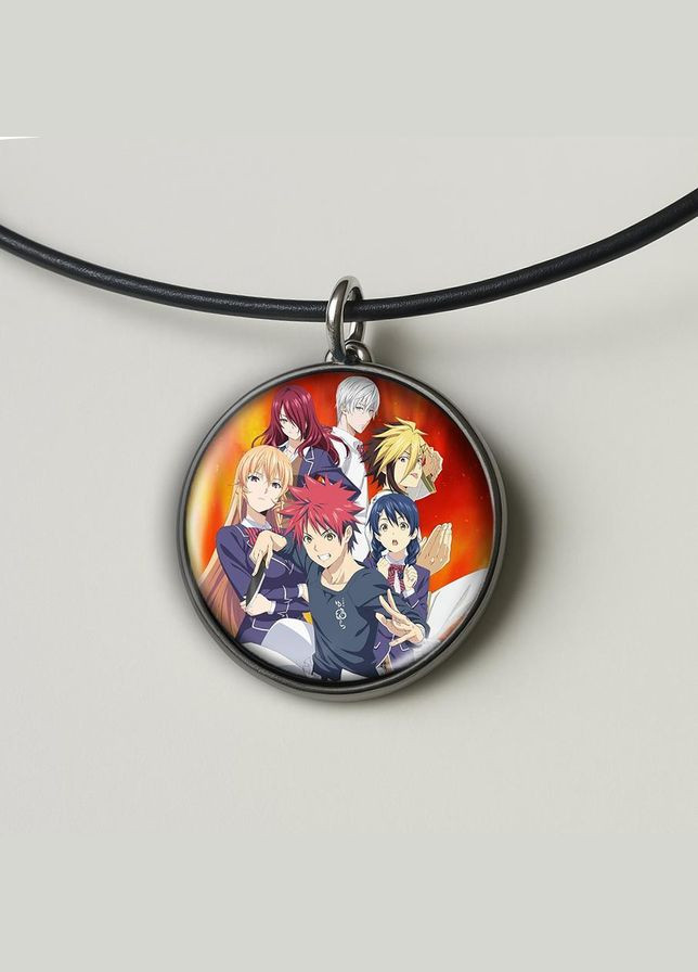 Набір підвіска (кулон) та брелок Аніме У пошуках божественного рецепту #01 (подарунковий набір) No Brand (332633540)