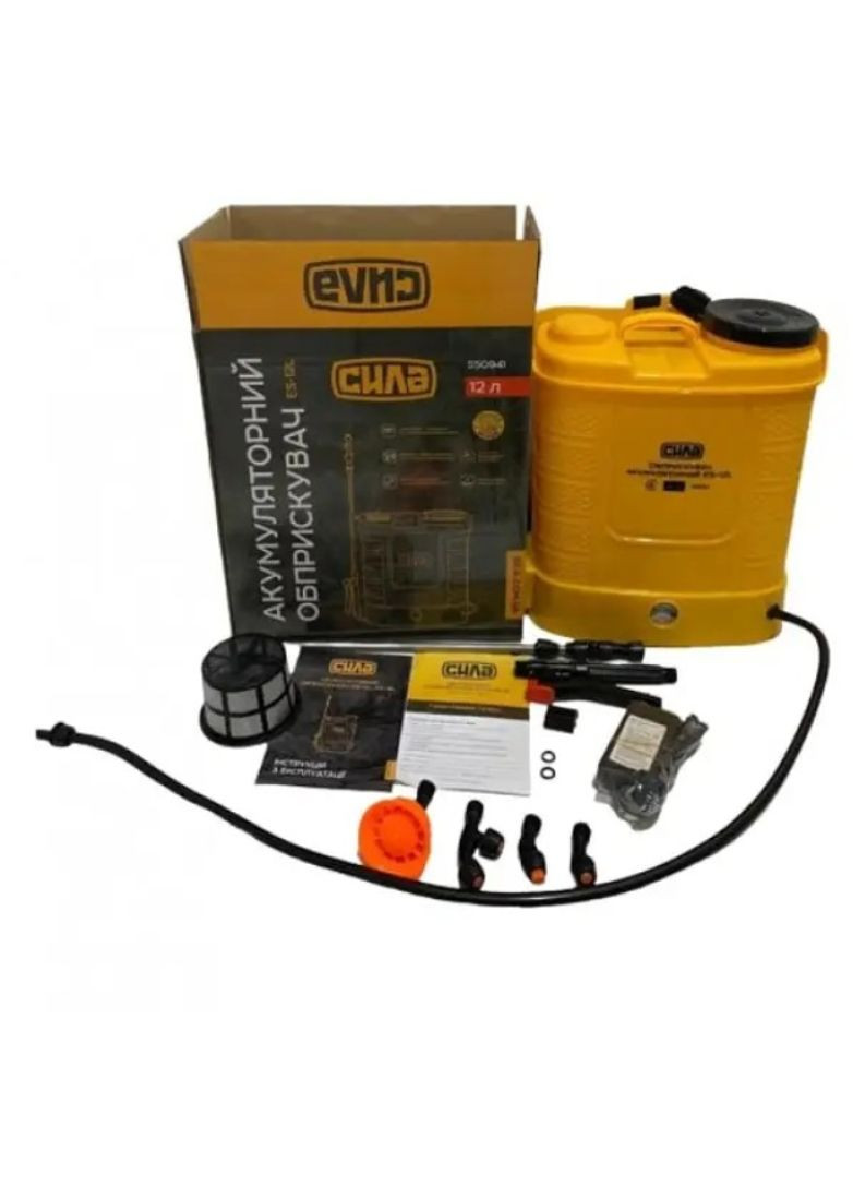 Опрыскиватель аккумуляторный 12 л (550941) Сила (335048612)