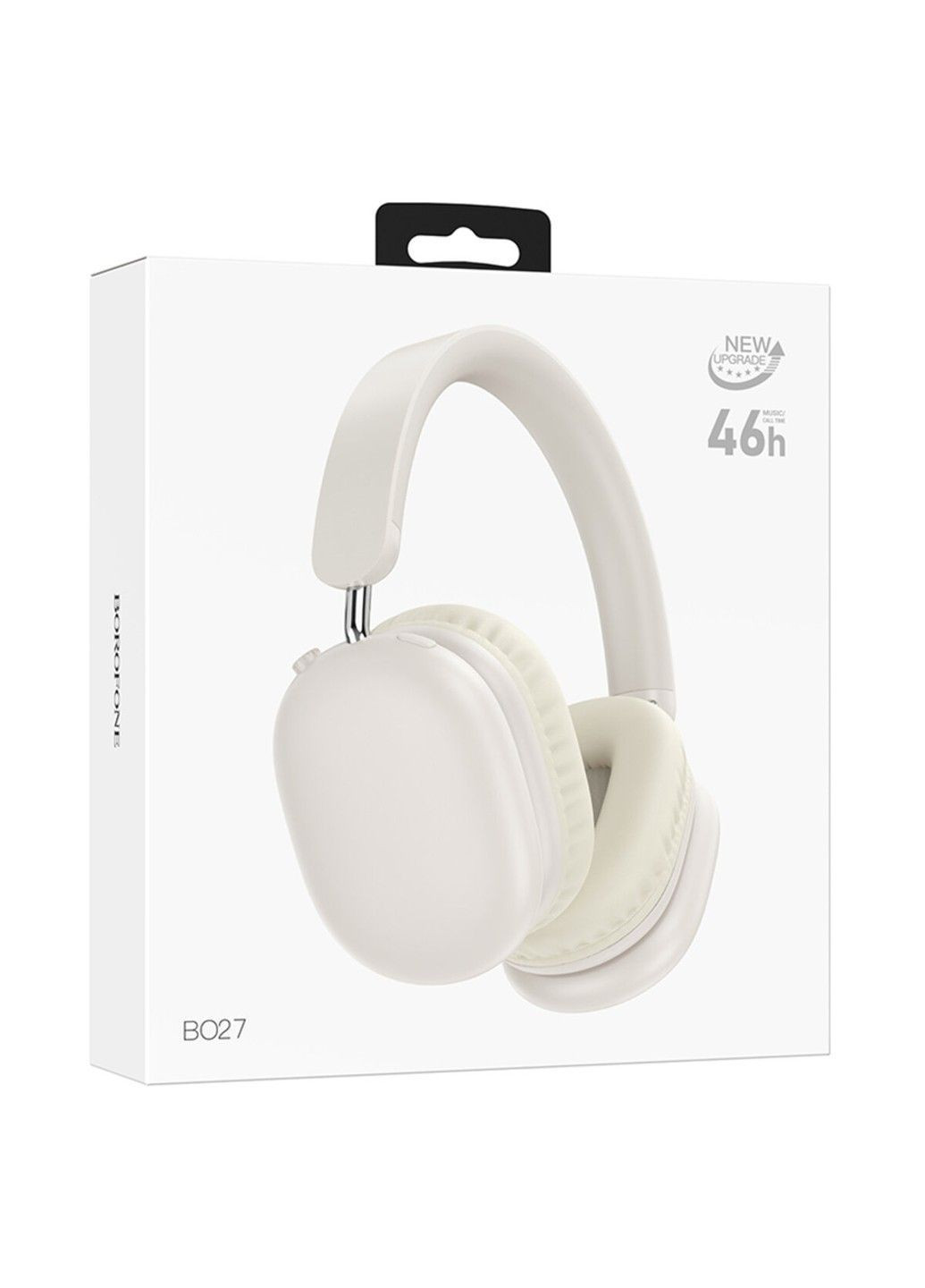 Бездротові навушники BO27 Rhyme BT headphones Milky White Borofone (369456703)