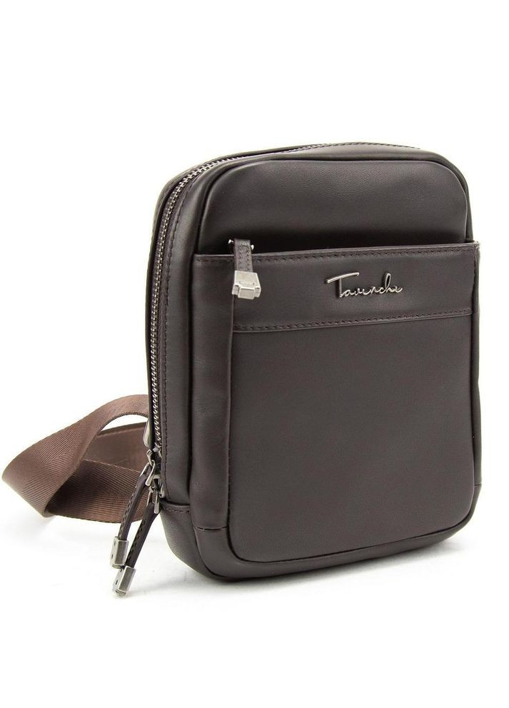 Чоловіча сумка месенджер через плече з натуральної шкіри повсякденна RoyalBag TV-S-SM8-S001 (360751345)