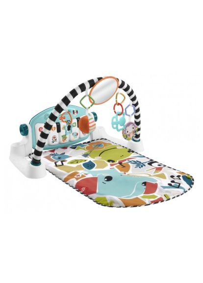 Дитячий килимок ігровий центр блакитний Натискай та грай з технологією Smart Stages (англ.) (HWY58) Fisher-Price ігровий центр блакитний Натискай та грай з техноло (369881237)