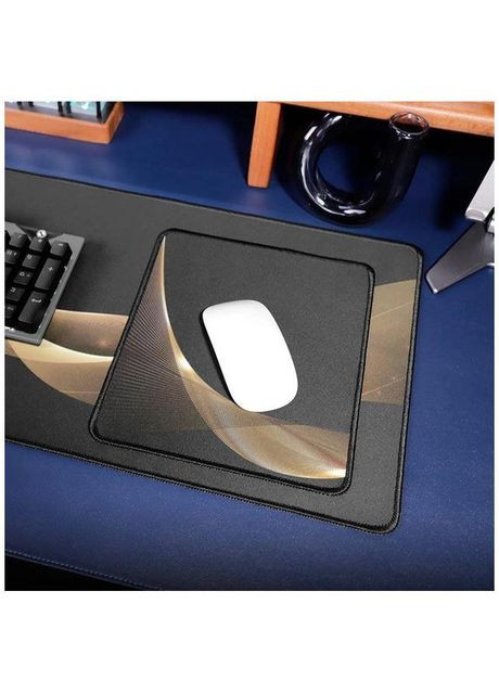 Килимок для мишки GM22 20*24 см — Aurora gaming mouse pad чорний Hoco (293516914)