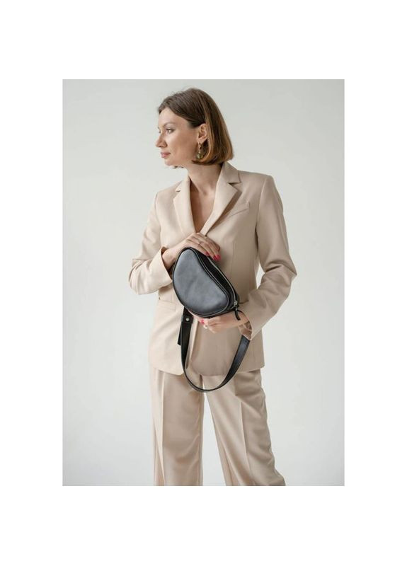 Сумка жіноча шкіряна через плече Ada Чорний The Wings (302007253)