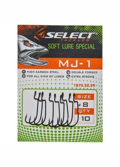 Гачок MJ1 08 (10 шт/уп) (1870.50.59) Select mj-1 08 (10 шт/уп) (268146685)